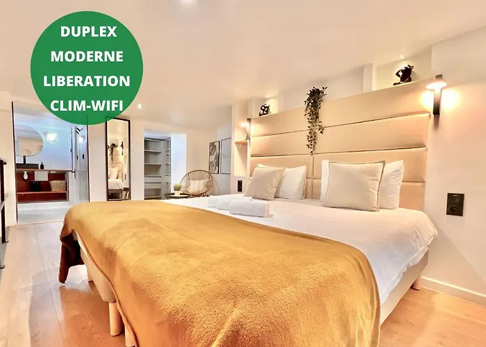 * Duplex Roassal * Modern *Clim * Wifi *Liberation
